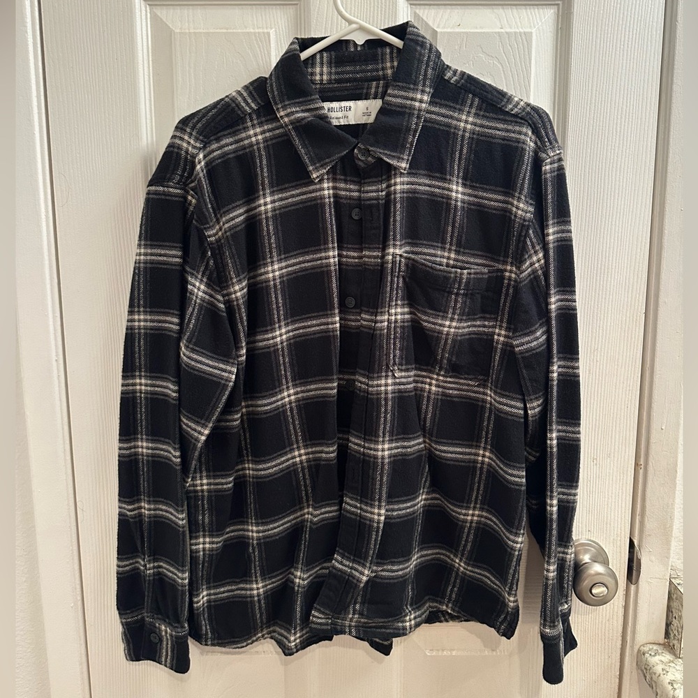 Hollister relaxed fit flannel